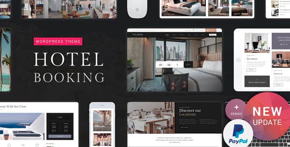 Plantilla de WordPress: Hotel Booking