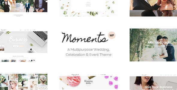 Plantilla de WordPress: Moments