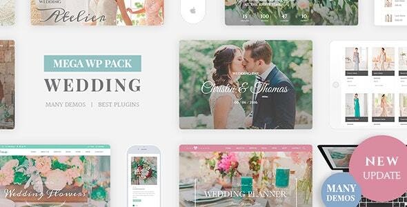 Plantilla de WordPress: Wedding Industry